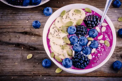 Recette d'Acai Bowl pour maigrir - sante dacier