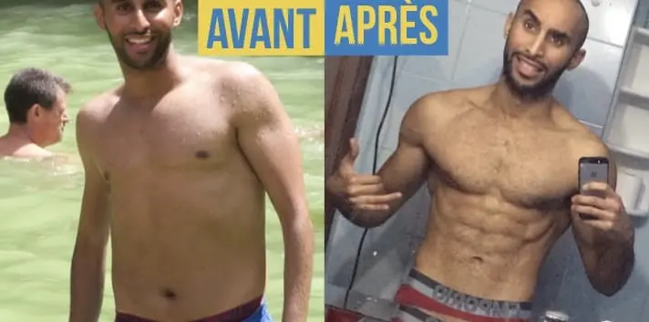 Le sport pour maigrir rapidement n’est pas une bonne idée, voici un Comparatif avant et après Hakim - sante dacier