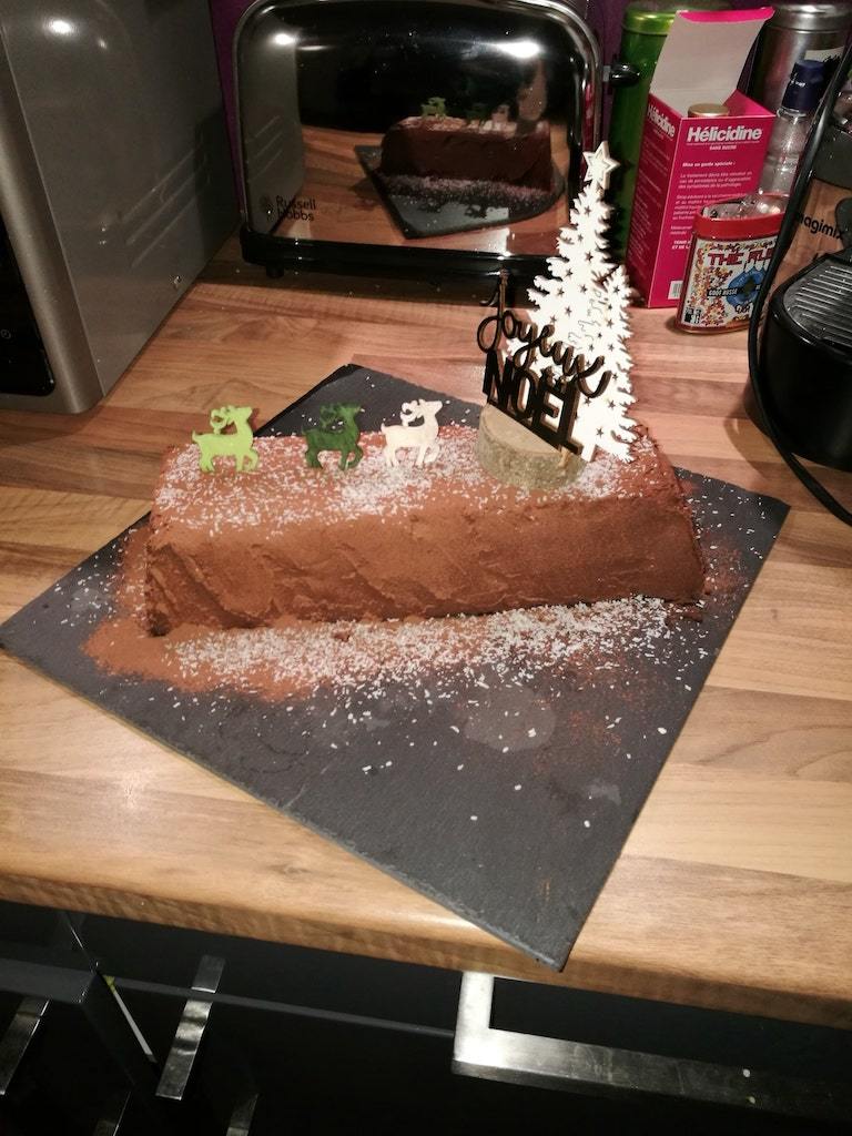 Bûche de Noel de Valerie - sante dacier